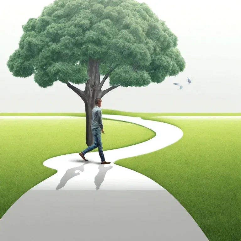 Visualization of transformation journey with growth milestones and collaborative network